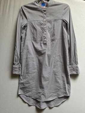 Kit and Ace Striped Poplin Shirt Tunic Dress Size 0